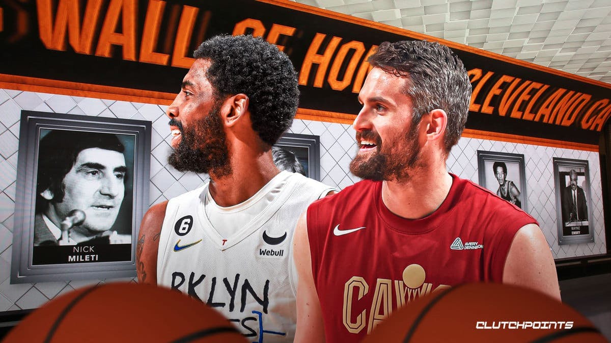 Cleveland Cavaliers, Kevin Love, Kyrie Irving, Cavs jersey retirement