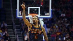 Getty Images | J. R. Smith hit 8 of Cleveland's 16 three-pointers