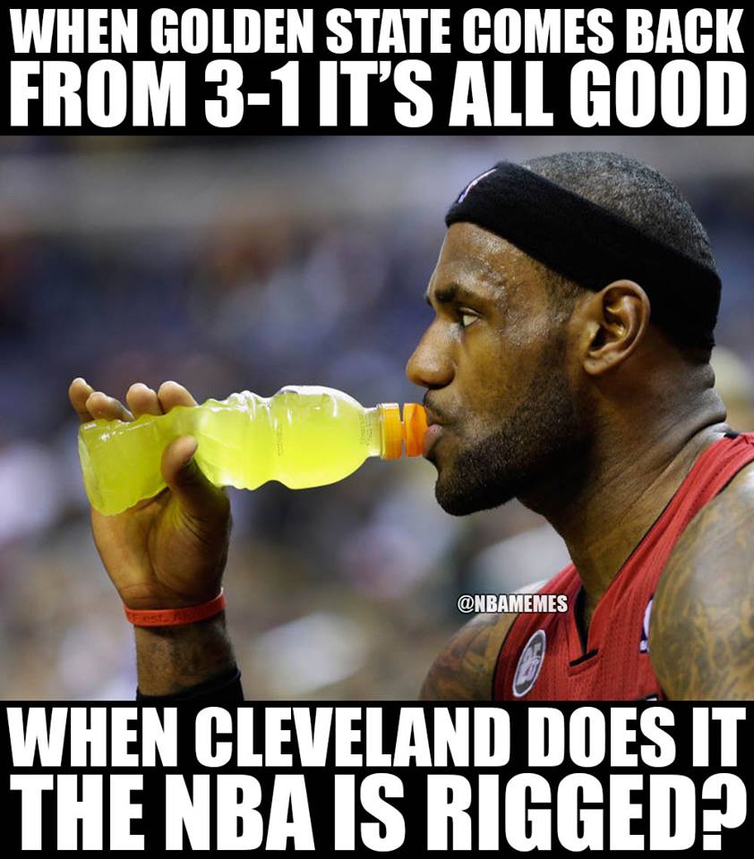 MUST SEE The Most Hilarious Memes From Cavs Warriors Game 6