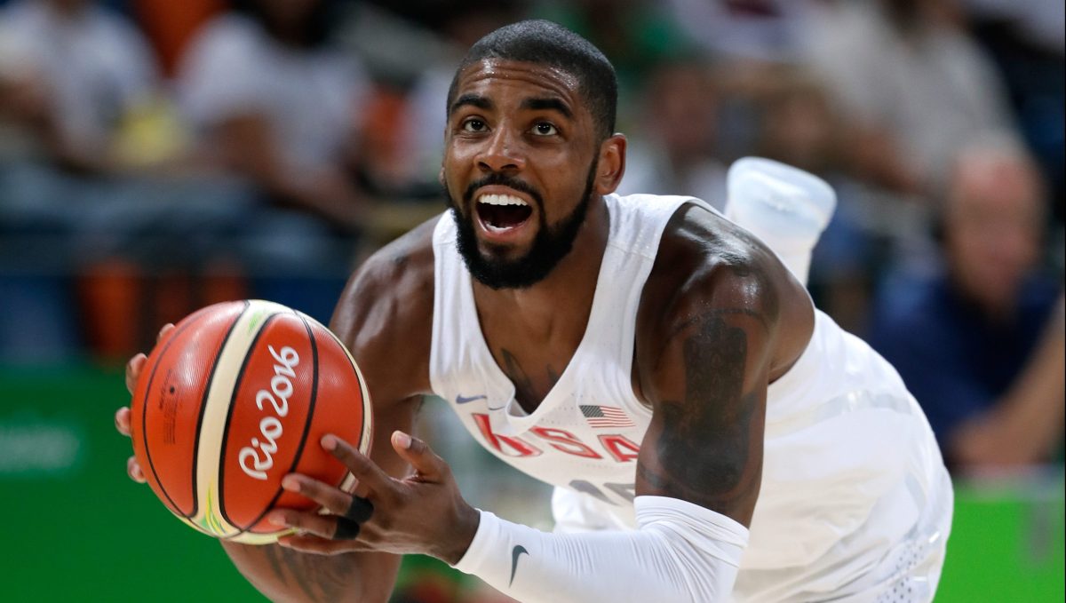 kyrie irving olympic jersey