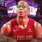 Isaac Okoro (Cavs) with dollar signs in eyes