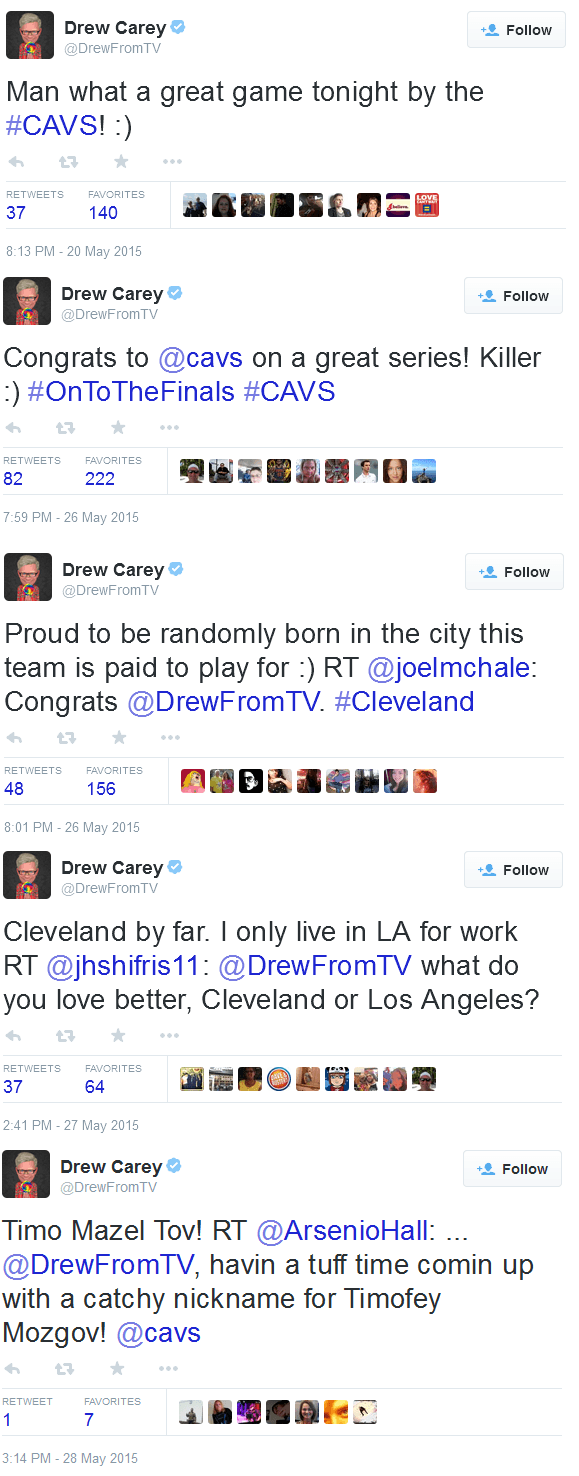 Drew Carey Twitter