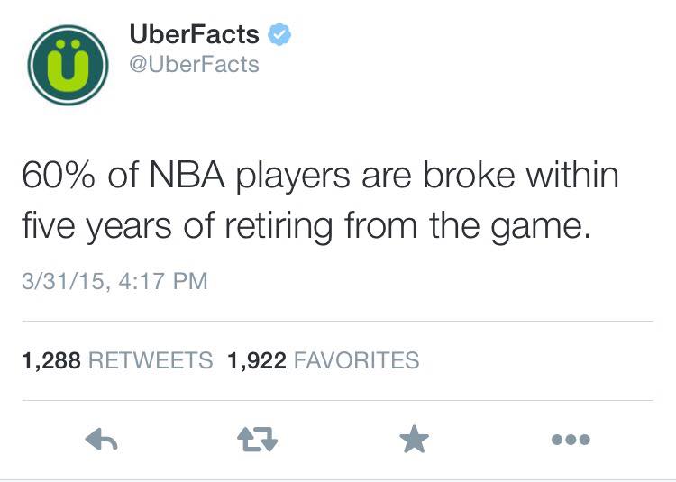 Broke NBA players