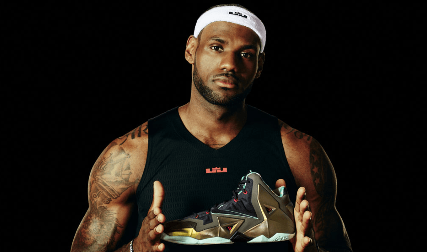 lebron james first nike contract