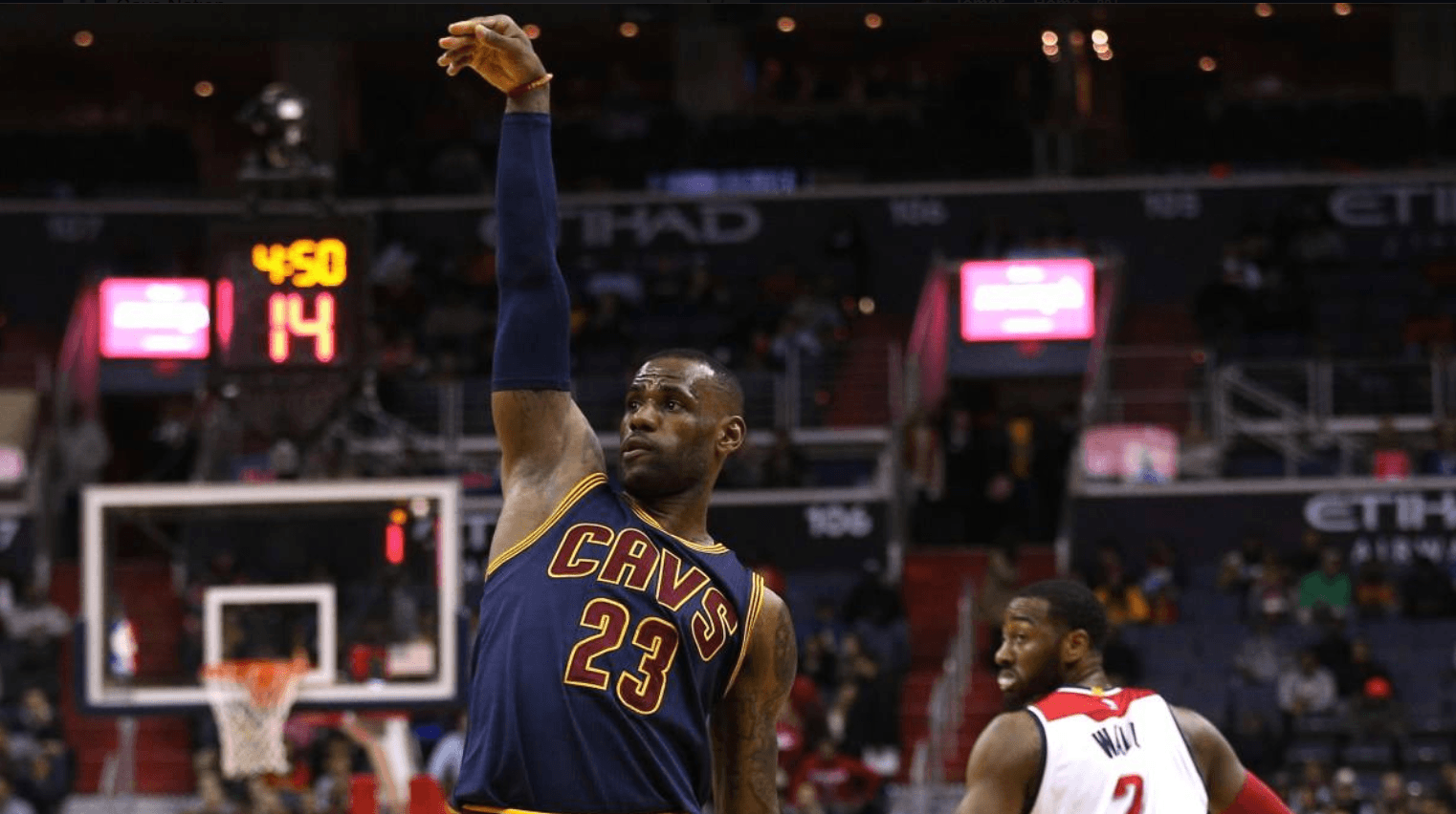 LeBron James Enjoying A New And Highly Improved Shooting Touch