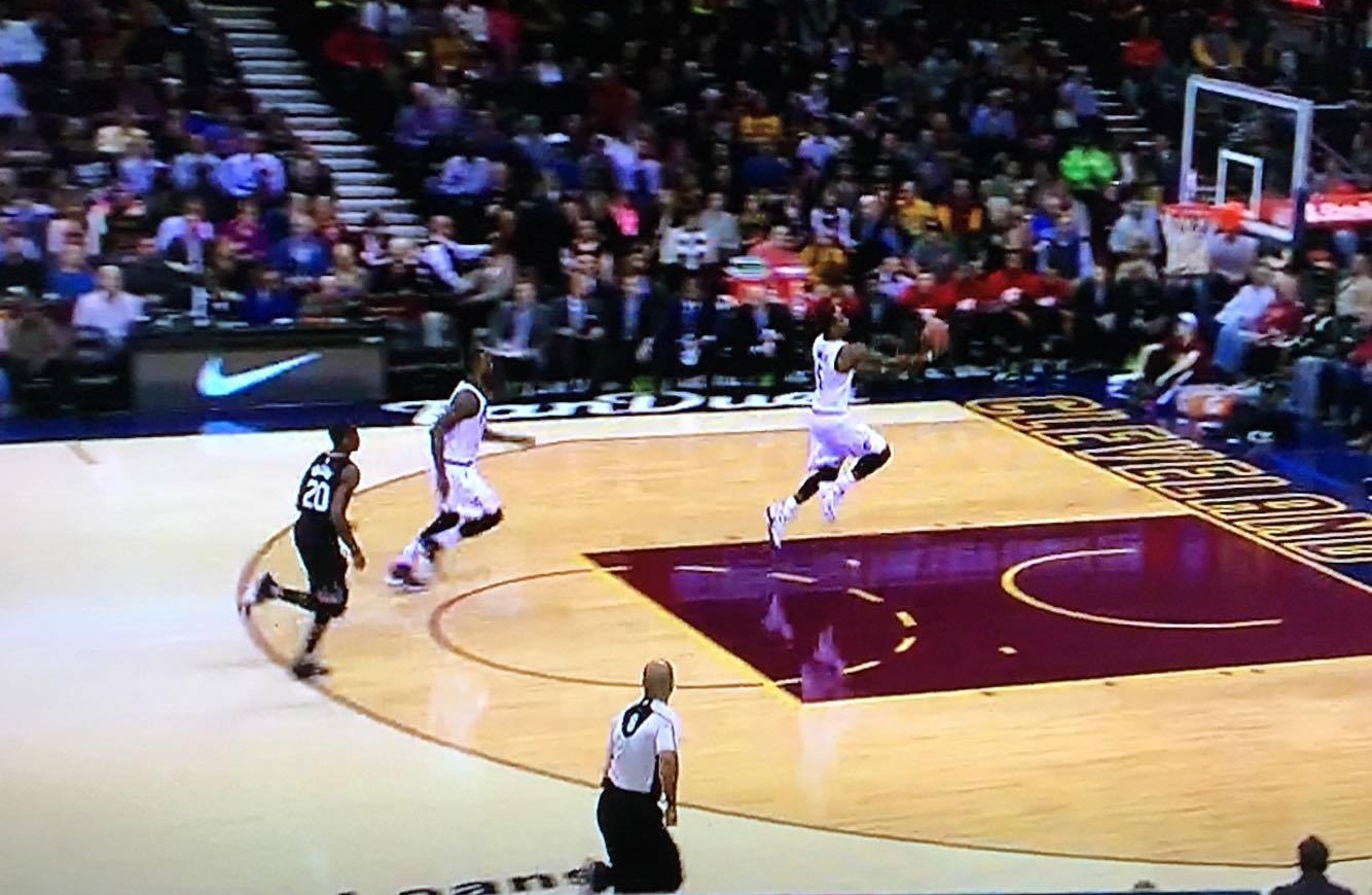 VIDEO J.R. Smith Off The BackBoard Alley Oop To LeBron James