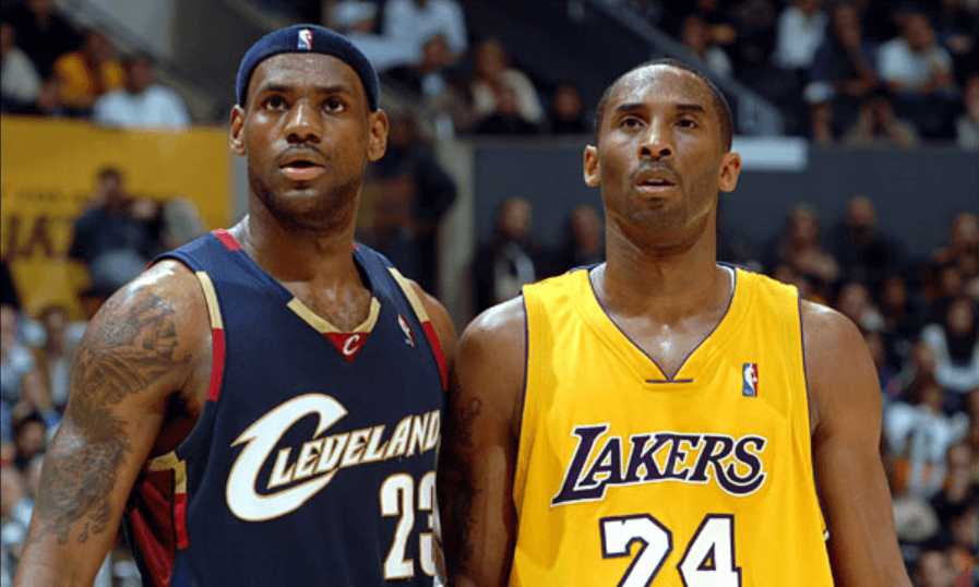 WATCH: LeBron James And Kobe Bryant Go At It, Exchange Signature Moves ...