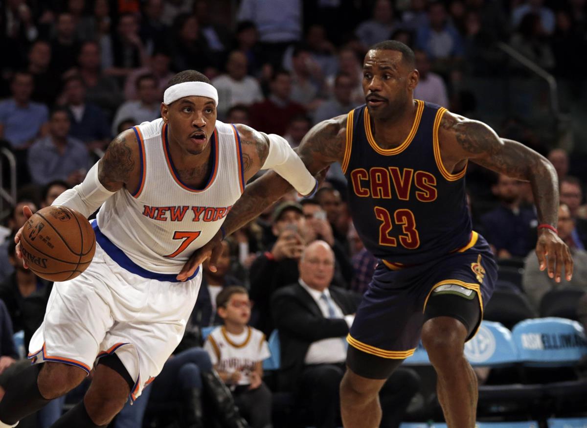 Carmelo Anthony Sees Drama Surrounding Cavs As Comical