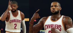 LeBron Kyrie 2k Rating Cover