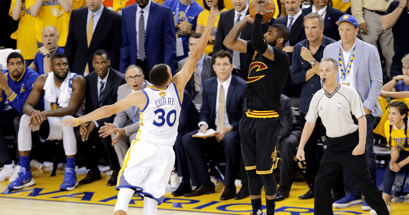 Kyrie Irving The Shot Stephen Curry