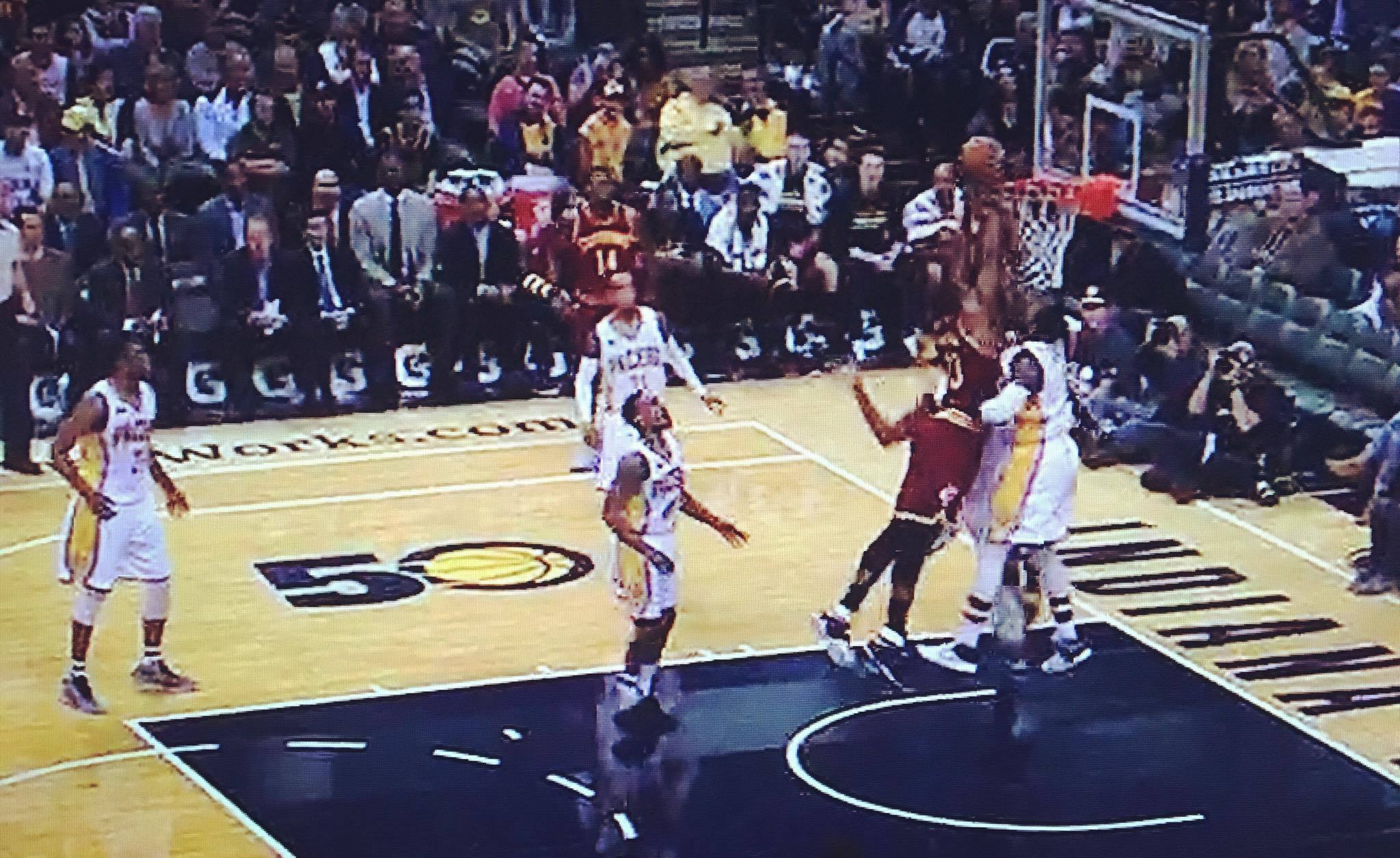 Video: Tristan Thompson dunks on two Pacers