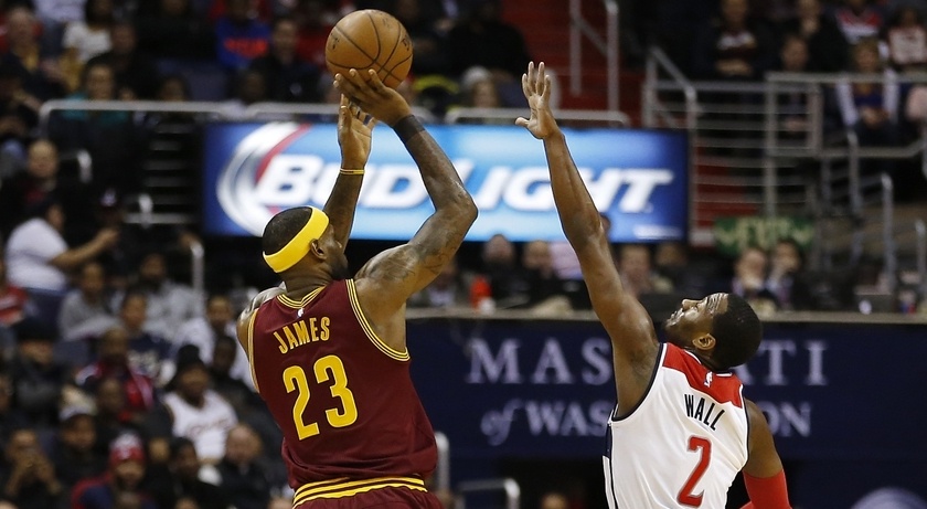 John Wall views LeBron James as a 