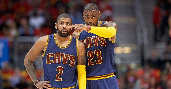 kyrie irving lebron james