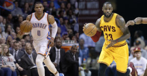 Russell Westbrook , LeBron James