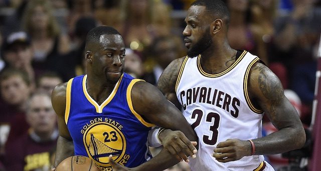 lebron and draymond green