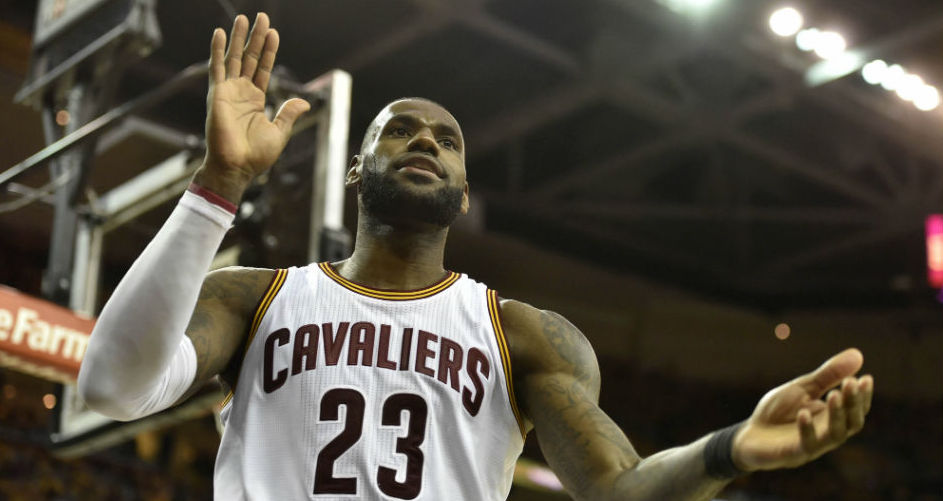 LeBron James becomes first player to average a triple double in NBA Finals