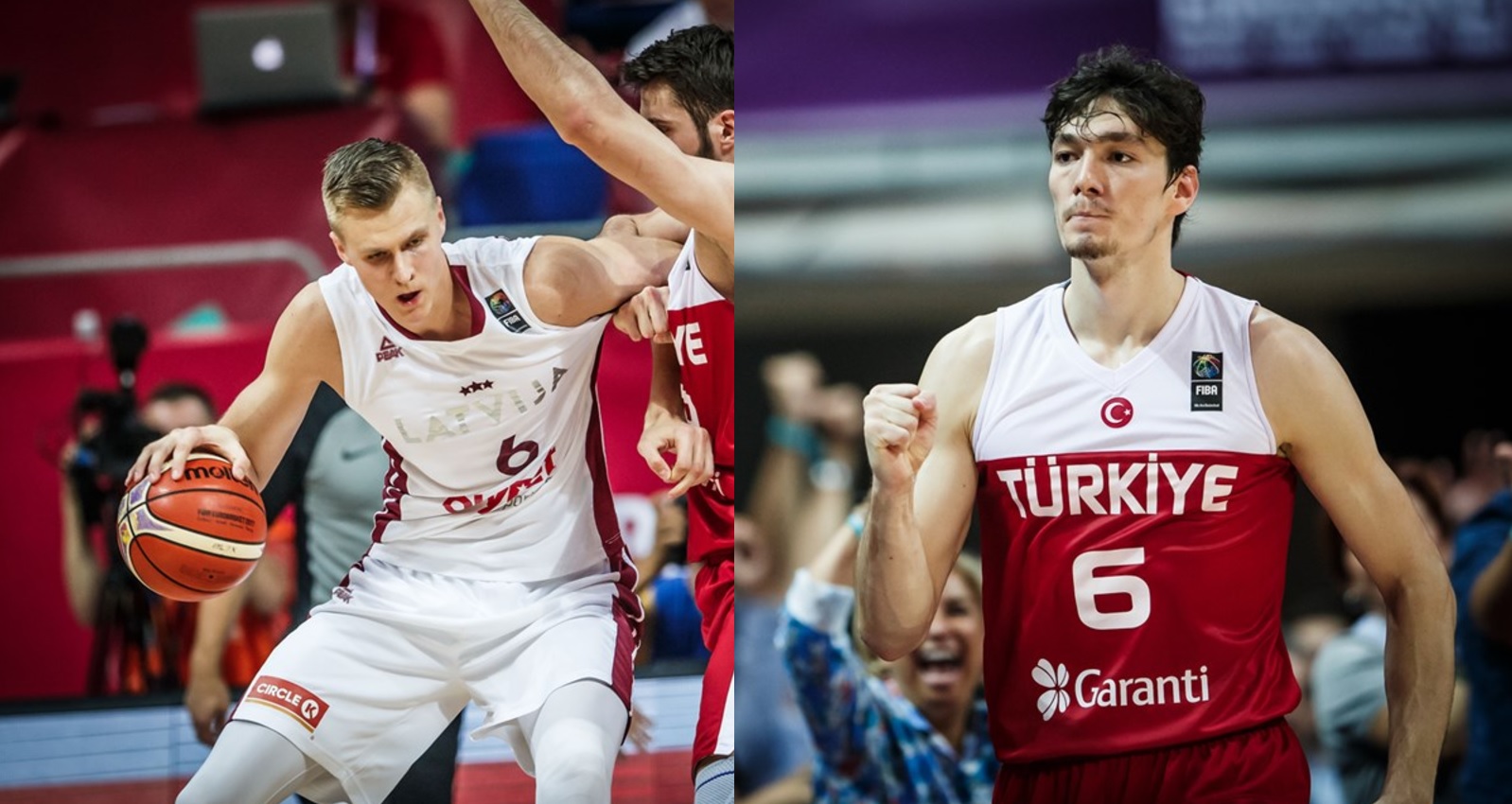 Cedi Osman Kristaps Porzingis Turkey Latvia Cavs Knicks