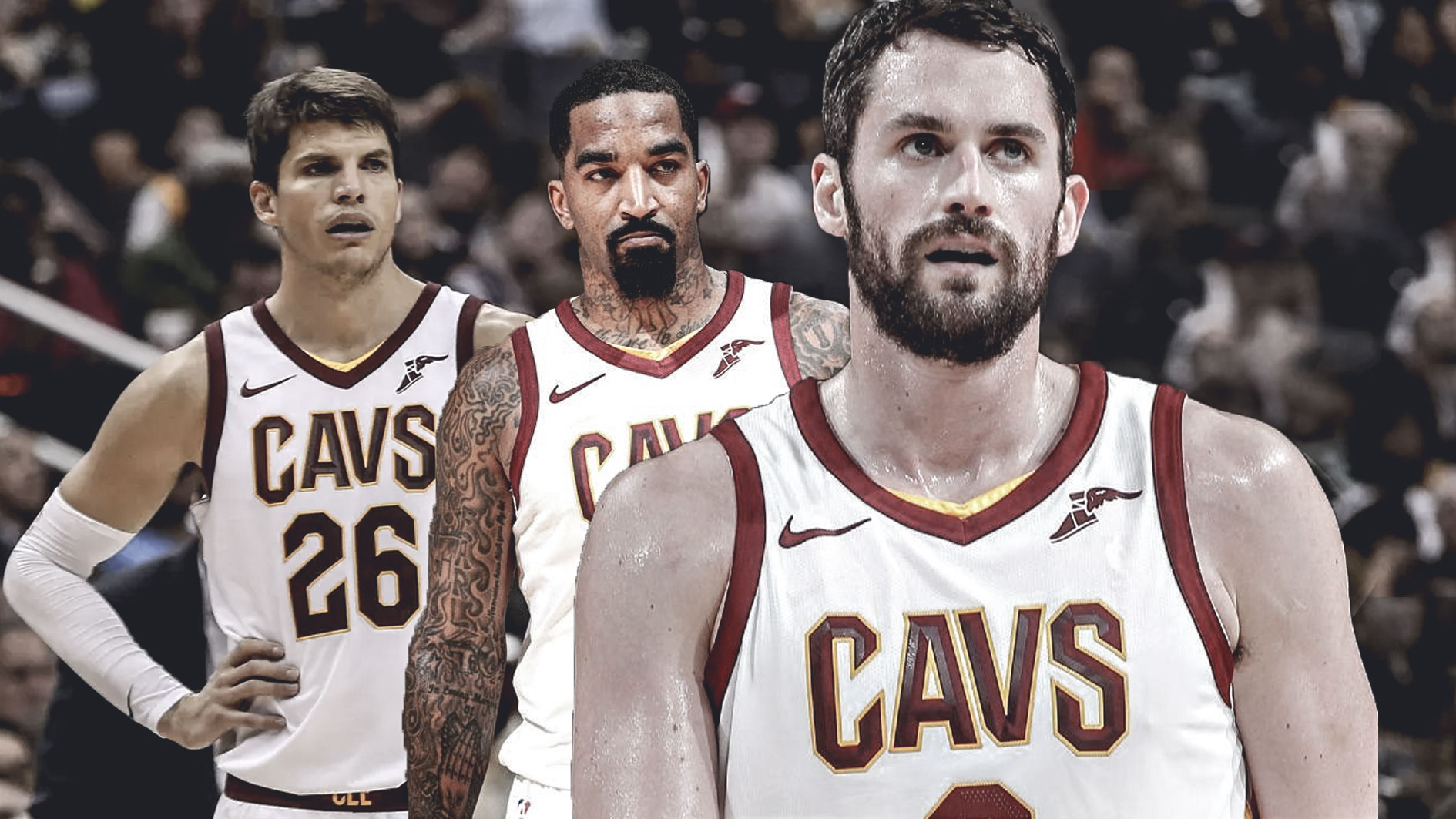 kyle korver, kevin love, jr smith