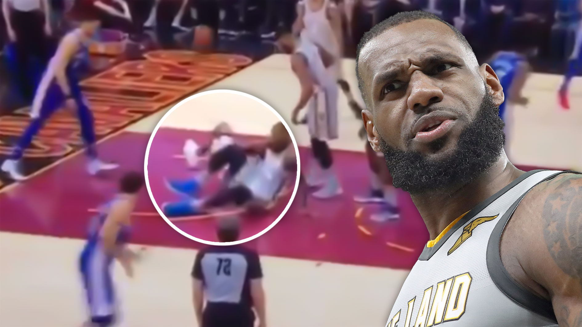lebron james injury 2018