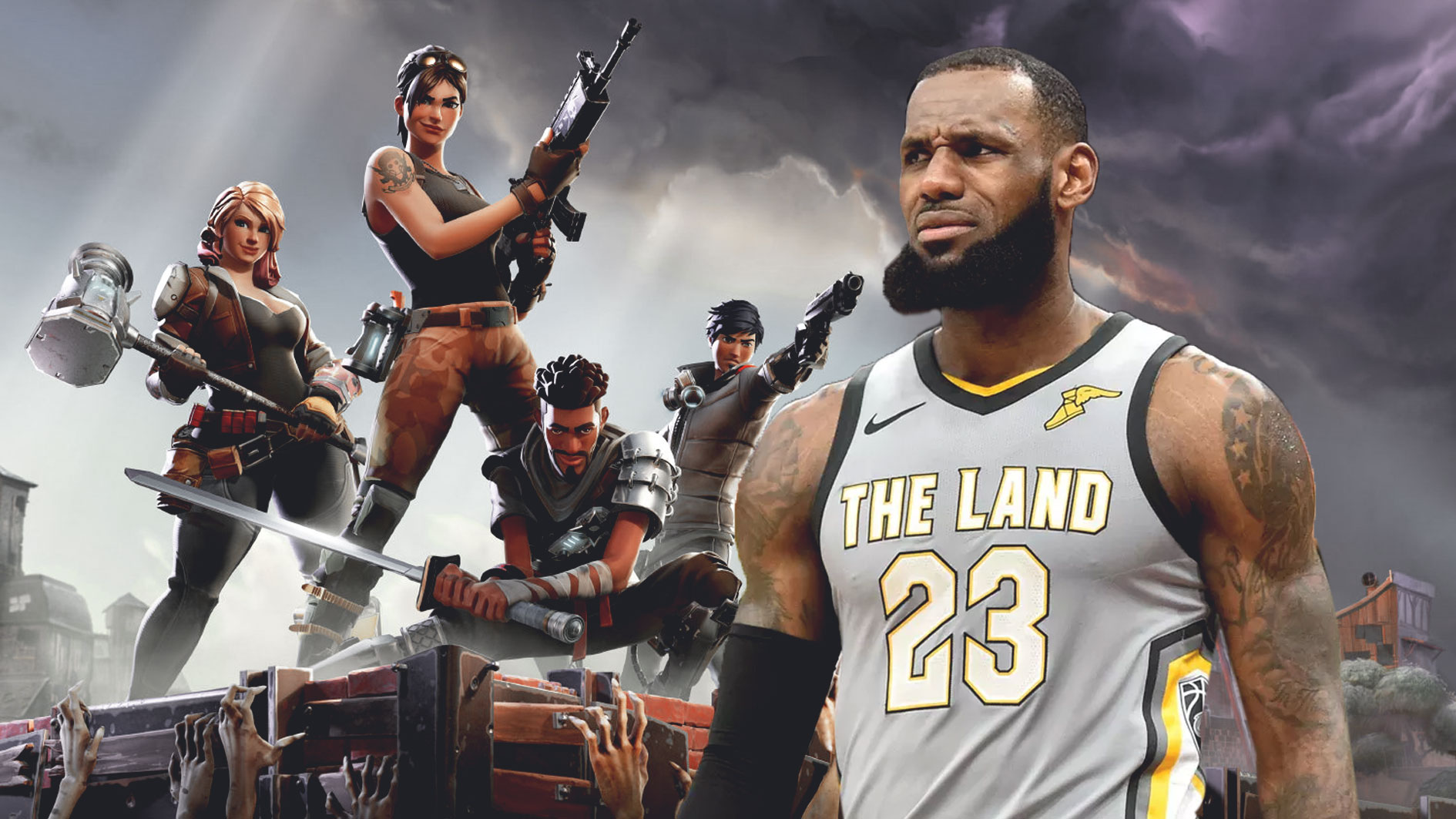 Lebron James Fortnite Battle 4k 2790b : Lebron James Fortnite Wallpaper ...