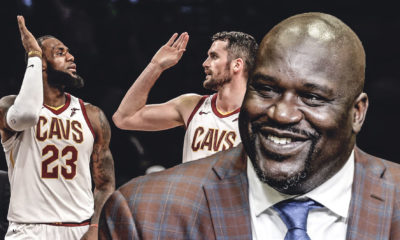 Shaquille O'Neal, LeBron James, Kevin Love