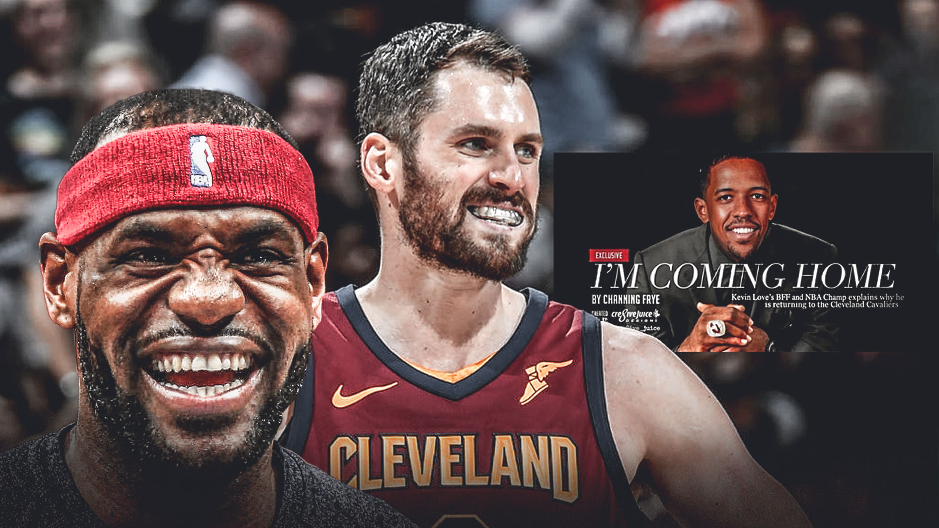 LeBron James Kevin Love Channing Frye