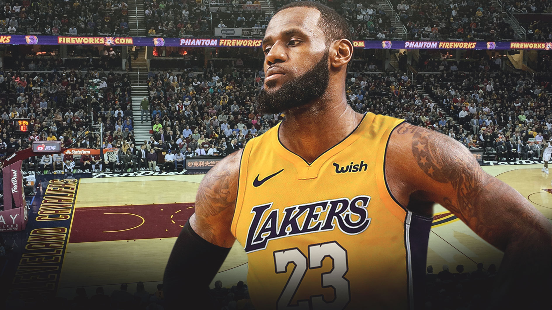 LeBron James, Lakers