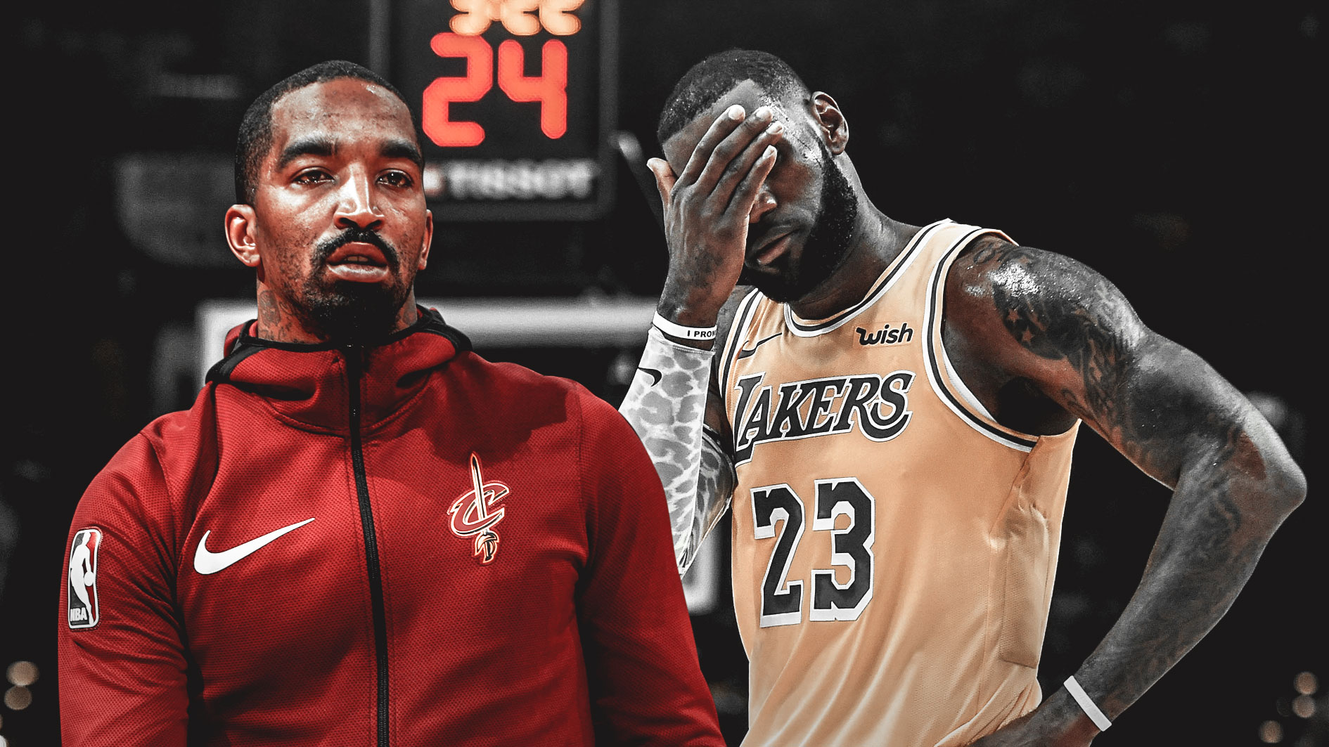 Cavs news: J.R. Smith reacts to LeBron James, Lakers ...