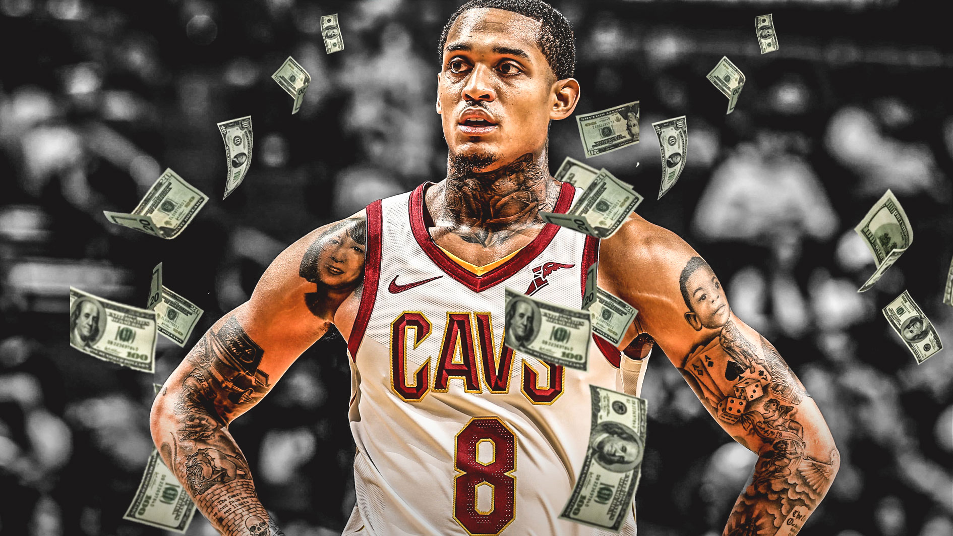 Cavs news: Jordan Clarkson's tattoo artist thinks he's already spent $20,000 year ink