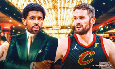 Cavs, Cavaliers, Kevin Love, Kyrie Irving, Nets