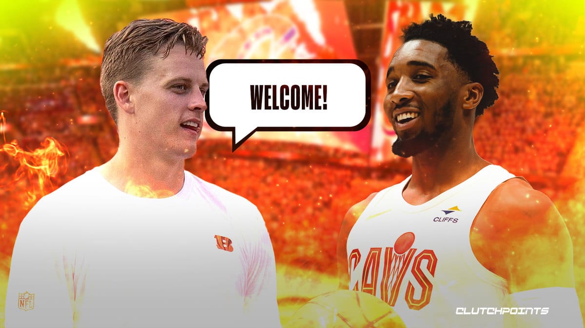 Joe Burrow’s 3-word message to Donovan Mitchell after trade to Cavs